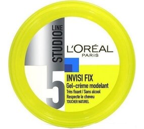 Loreal L'Oreal Studio Line Gel-Cream 150 ml. Invisi Fix Modeling Gel-Cream Nr. 5 Loreal L'Oreal Studio Line Gel-Cream 150 ml. Invisi Fix Modeling Gel-Cream Nr. 5
