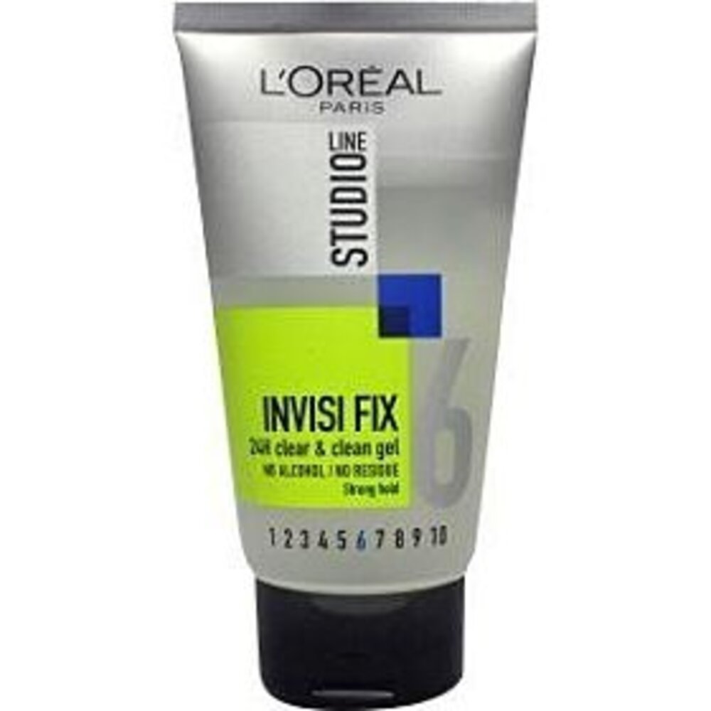 Loreal L'Oreal Studio Line Gel 150ml. Invisi Fix Nr.6 (Strong) Loreal L'Oreal Studio Line Gel 150ml. Invisi Fix Nr.6 (Strong)