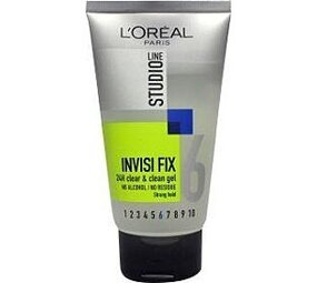 Loreal L'Oreal Studio Line Gel 150ml. Invisi Fix Nr.6 (Strong) Loreal L'Oreal Studio Line Gel 150ml. Invisi Fix Nr.6 (Strong)