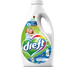 Dreft Dreft Vloeibaar Wasmiddel 1,6 liter Ochtendfris 32 wasbeurten Dreft Dreft Vloeibaar Wasmiddel 1,6 liter Ochtendfris 32 wasbeurten