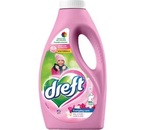 Dreft Dreft Vloeibaar Wasmiddel 1,2 liter Wol & Zijde 24 wasbeurten Dreft Dreft Vloeibaar Wasmiddel 1,2 liter Wol & Zijde 24 wasbeurten