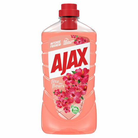 Ajax Ajax Allesreiniger 1000 ml. Hibiscus Ajax Ajax Allesreiniger 1000 ml. Hibiscus