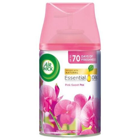 Airwick Airwick Freshmatic Navul 250 ml Pink Sweet Pea Airwick Airwick Freshmatic Navul 250 ml Pink Sweet Pea