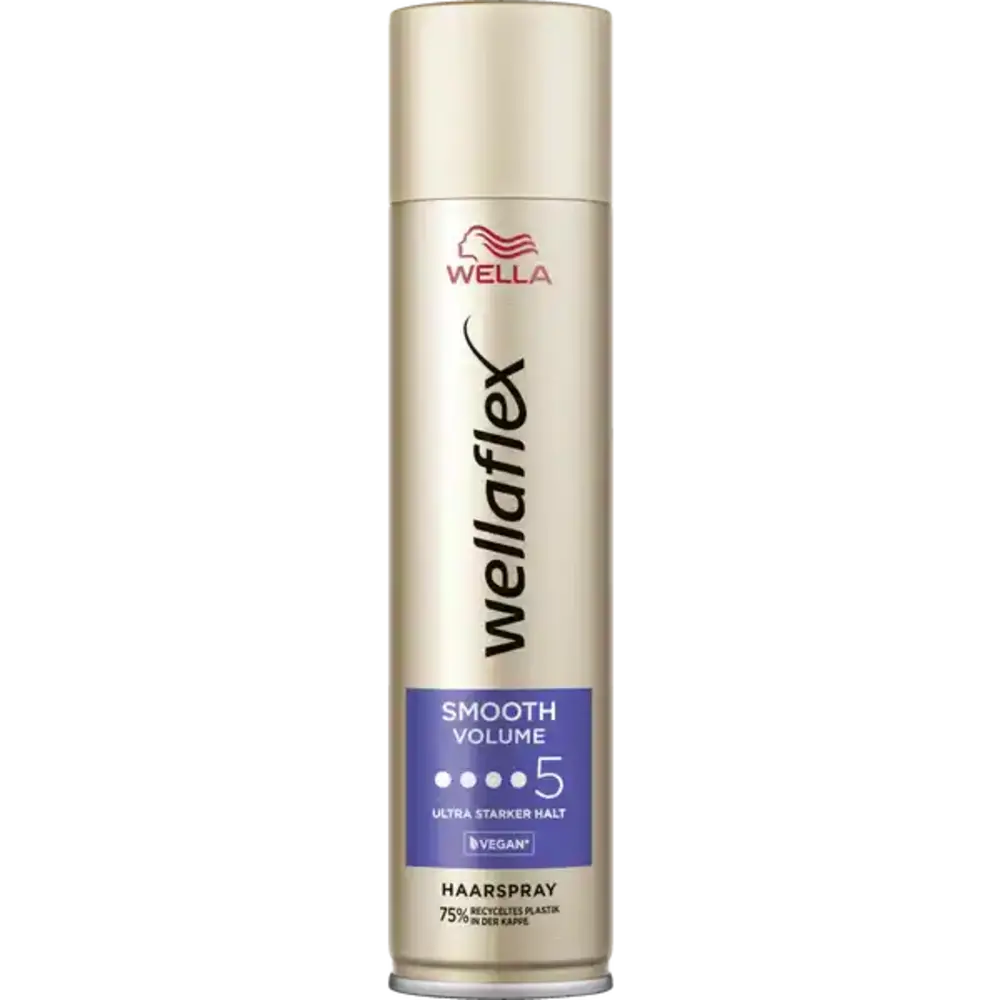 Wella WELLAFLEX Hairspray Smooth Volume Ultra Strong No 5 250ml Wella WELLAFLEX Hairspray Smooth Volume Ultra Strong No 5 250ml