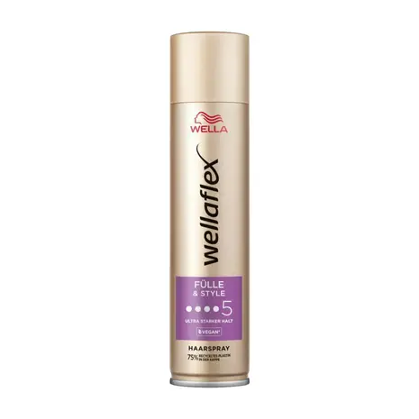 Wella Wella Wellaflex Fullness & Style Haarspray 250 ml Wella Wella Wellaflex Fullness & Style Haarspray 250 ml