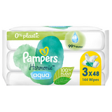 Pampers Pampers Vochtige Doeken Harmonie Aqua (3x48) 144 Pampers Pampers Vochtige Doeken Harmonie Aqua (3x48) 144