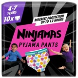 Pampers Pampers Ninjamas - Pyjama Pants Nacht - Meisje - 4/7 jaar - Small Pack - 10 luierbroekjes Pampers Pampers Ninjamas - Pyjama Pants Nacht - Meisje - 4/7 jaar - Small Pack - 10 luierbroekjes