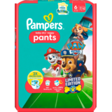 Pampers Pampers baby-dry broek maat 6 (14-19kg) Paw Patrol 19 stuks Pampers Pampers baby-dry broek maat 6 (14-19kg) Paw Patrol 19 stuks