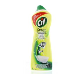 Cif Cif Cream Schuurmiddel Citroen 750ML Cif Cif Cream Schuurmiddel Citroen 750ML