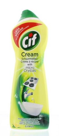 Cif Cif Cream Schuurmiddel Citroen 750ML Cif Cif Cream Schuurmiddel Citroen 750ML