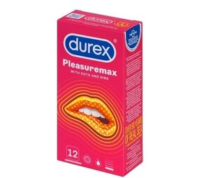 Durex Durex Condooms Pleasuremax 12-pak Durex Durex Condooms Pleasuremax 12-pak
