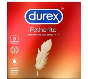 Durex Durex Condooms Fetherlite 3-pak Durex Durex Condooms Fetherlite 3-pak
