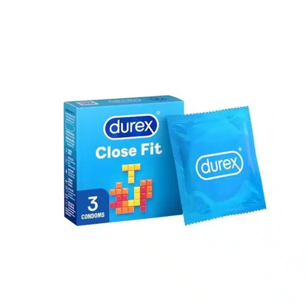 Durex Durex Condooms Close Fit 3-pak Durex Durex Condooms Close Fit 3-pak