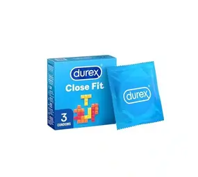 Durex Durex Condooms Close Fit 3-pak Durex Durex Condooms Close Fit 3-pak