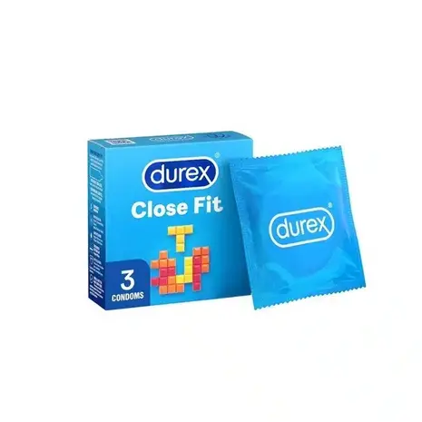Durex Durex Condooms Close Fit 3-pak Durex Durex Condooms Close Fit 3-pak