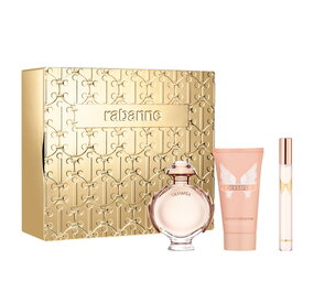 Paco Rabanne Paco Rabanne Olympéa Giftset – Eau de Parfum 50 ml + Bodylotion 75 ml + Miniatuur 10 ml Paco Rabanne Paco Rabanne Olympéa Giftset – Eau de Parfum 50 ml + Bodylotion 75 ml + Miniatuur 10 ml
