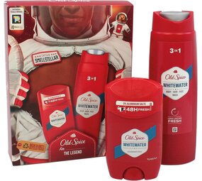 Old spice Old Spice Whitewater geschenkset, deo stick + Douchegel (3 in 1) Old spice Old Spice Whitewater geschenkset, deo stick + Douchegel (3 in 1)