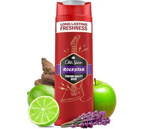 Old spice Old Spice Rockstar 3 in 1 body-hair-face wash 400 ML Old spice Old Spice Rockstar 3 in 1 body-hair-face wash 400 ML