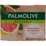 Palmolive Palmolive Zeep - Naturals Citrus & Creme 4 x 90 gr