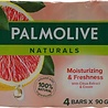 Palmolive Palmolive Zeep - Naturals Citrus & Creme 4 x 90 gr Palmolive Palmolive Zeep - Naturals Citrus & Creme 4 x 90 gr