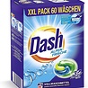 Dash Dash Pods Alpenfris XXL-verpakking - 60 wasbeurten - Wascapsules Dash Dash Pods Alpenfris XXL-verpakking - 60 wasbeurten - Wascapsules