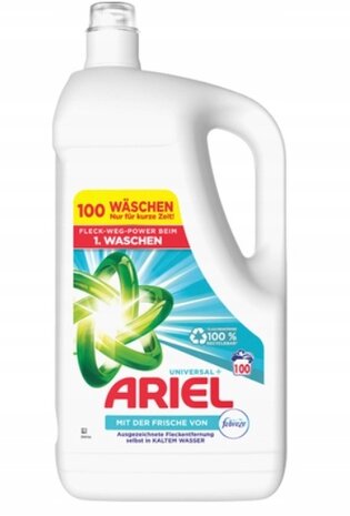 Ariel Ariel Vloeibaar Universal with Febreze 4L 80sc Ariel Ariel Vloeibaar Universal with Febreze 4L 80sc