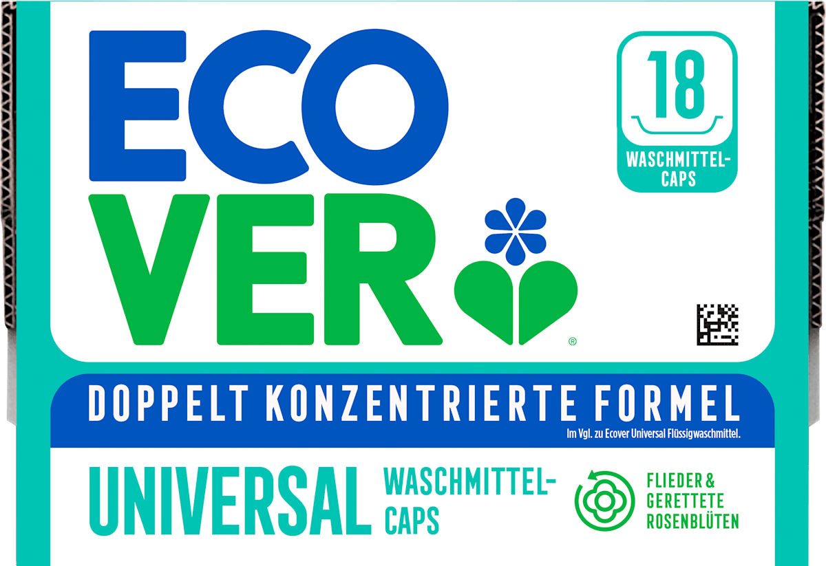 Ecover Ecover Universele Wasmiddelcapsules Sering & Roos 18 Wasbeurten