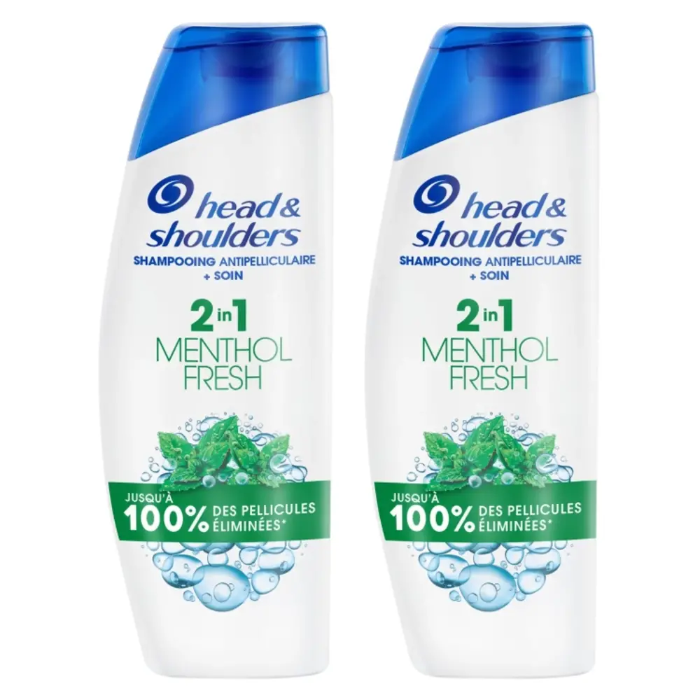 Head&Shoulders Head & Shoulders 2in1 Shampoo+Conditioner Menthol Fresh 2x300ml Head&Shoulders Head & Shoulders 2in1 Shampoo+Conditioner Menthol Fresh 2x300ml