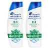 Head&Shoulders Head & Shoulders 2in1 Shampoo+Conditioner Menthol Fresh 2x300ml Head&Shoulders Head & Shoulders 2in1 Shampoo+Conditioner Menthol Fresh 2x300ml