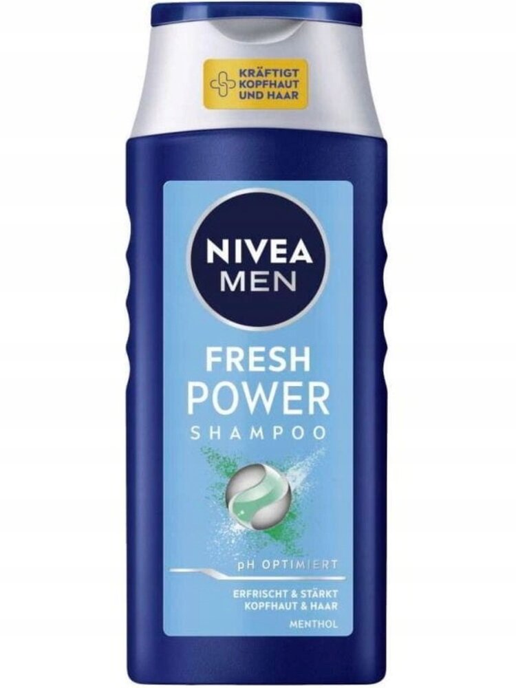 Nivea Nivea MEN Fresh Power Shampoo 250ml Nivea Nivea MEN Fresh Power Shampoo 250ml