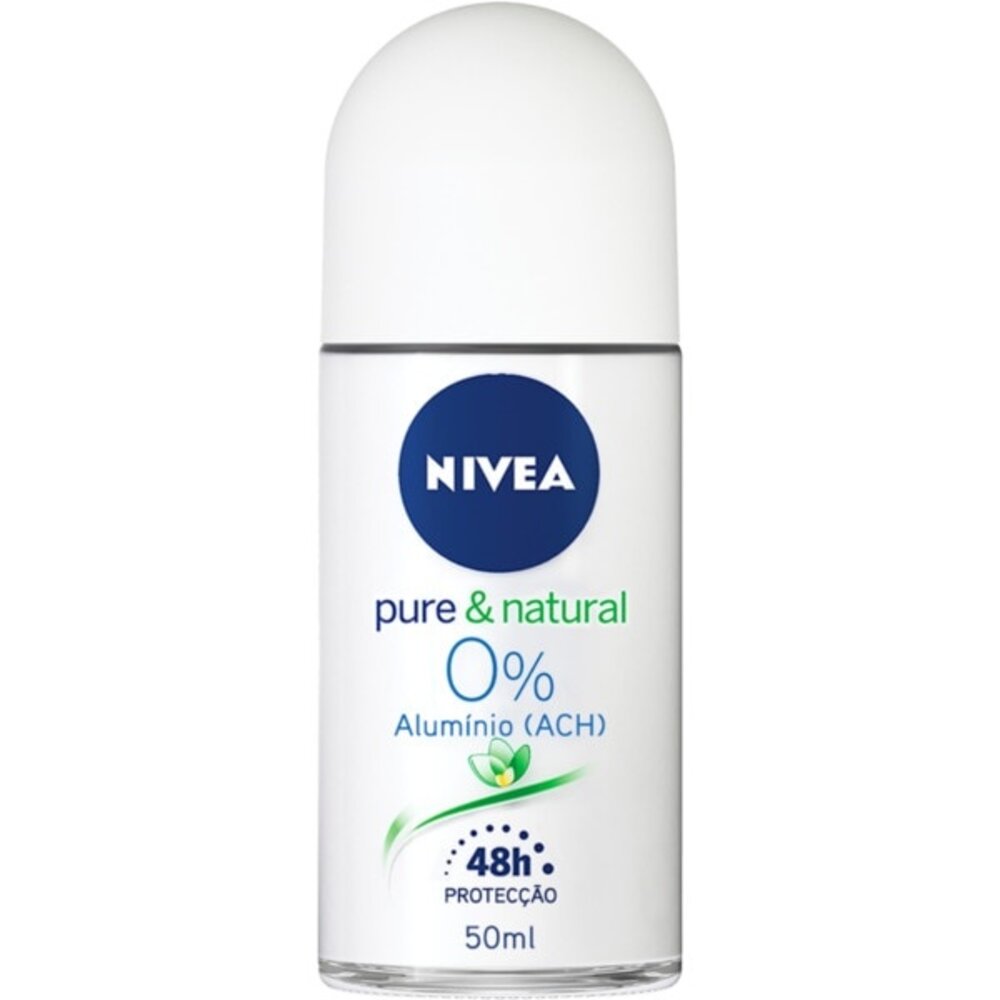 Nivea Nivea Deo Roll-On Pure & Natural 50ml Nivea Nivea Deo Roll-On Pure & Natural 50ml