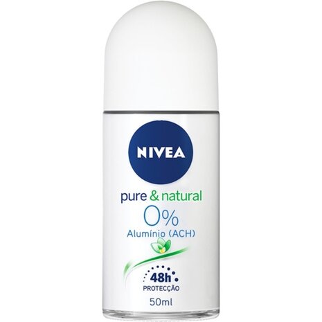 Nivea Nivea Deo Roll-On Pure & Natural 50ml Nivea Nivea Deo Roll-On Pure & Natural 50ml