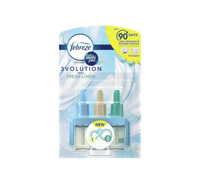 Febreze Febreze 3Volution Plug Refill Fresh Linen 20 ml Febreze Febreze 3Volution Plug Refill Fresh Linen 20 ml