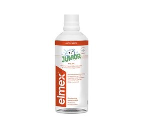 Elmex Elmex Mondspoeling Junior (5-12 Jaar) 400 ml Elmex Elmex Mondspoeling Junior (5-12 Jaar) 400 ml