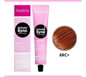 Matrix Matrix - SoColor Sync Pre-Bonded Alkaline Toner 8RC+ - 90ml