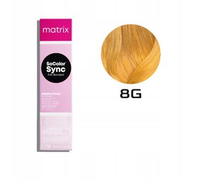 Matrix Matrix - SoColor Sync Pre-Bonded Alkaline Toner 8G - 90ml Matrix Matrix - SoColor Sync Pre-Bonded Alkaline Toner 8G - 90ml