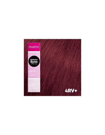 Matrix Matrix SoColor Sync Pre-Bonded Alkaline Toner 4RV+ Matrix Matrix SoColor Sync Pre-Bonded Alkaline Toner 4RV+