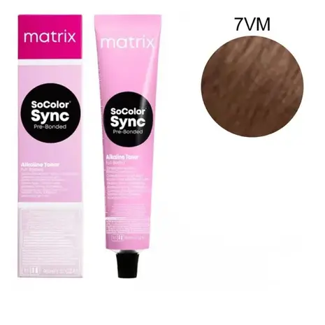 Matrix Matrix - SoColor Sync 7VM Midden Blond Violet Mocha - 90ml Matrix Matrix - SoColor Sync 7VM Midden Blond Violet Mocha - 90ml