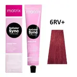 Matrix Matrix - SoColor Sync Pre-Bonded Alkaline Toner 6RV+ - 90ml Matrix Matrix - SoColor Sync Pre-Bonded Alkaline Toner 6RV+ - 90ml