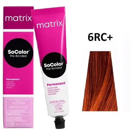 Matrix Matrix - SoColor 6RC+ Donkerblond Rood Koper Plus - 90ml Matrix Matrix - SoColor 6RC+ Donkerblond Rood Koper Plus - 90ml