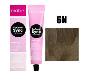 Matrix Matrix - SuperSync Pre-Bonded - 6N/6.0 Dark Blonde Neutral Alkaline Demi - 90ml Matrix Matrix - SuperSync Pre-Bonded - 6N/6.0 Dark Blonde Neutral Alkaline Demi - 90ml