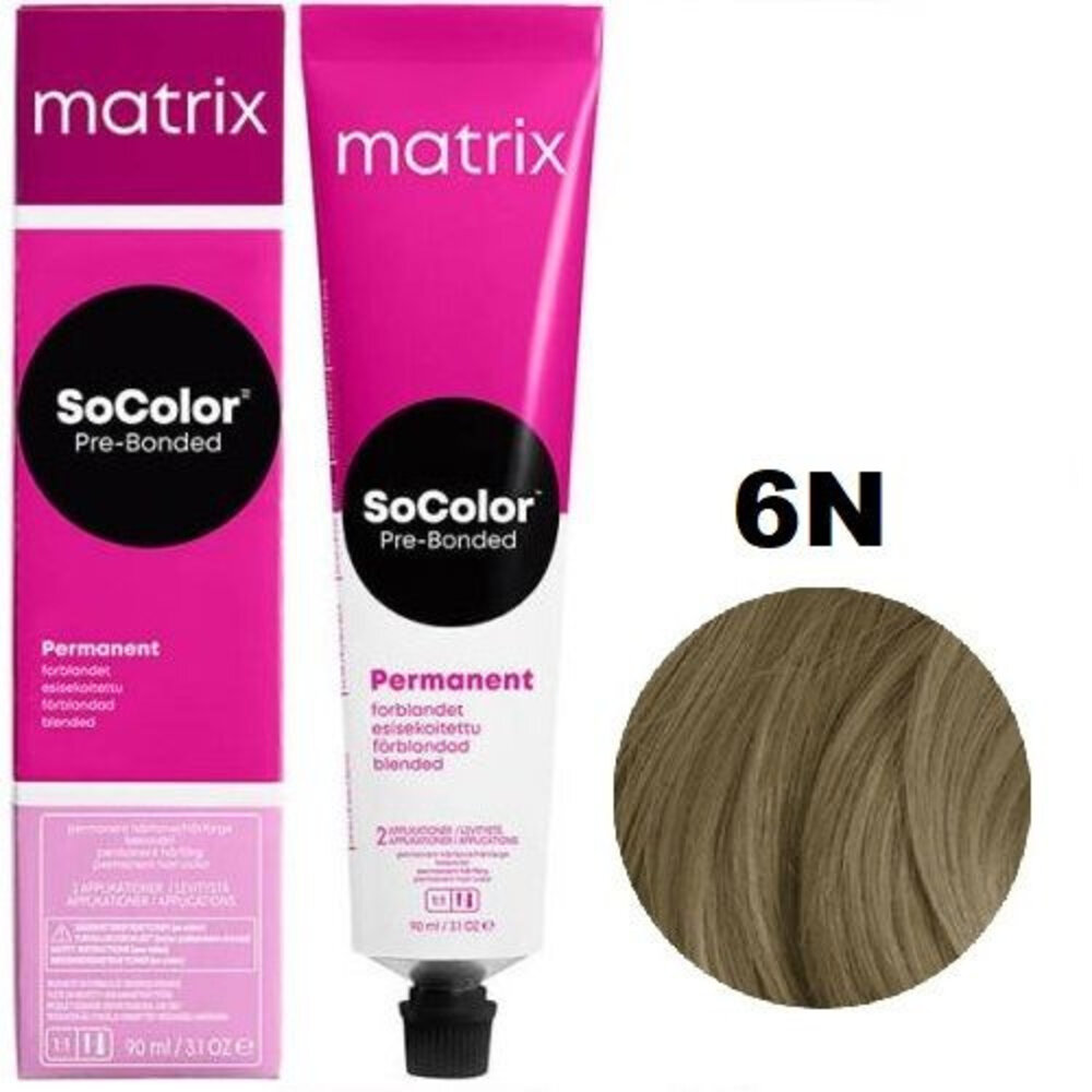 Matrix Matrix - SoColor 6N Donker Blond Natuur - 90ml Matrix Matrix - SoColor 6N Donker Blond Natuur - 90ml