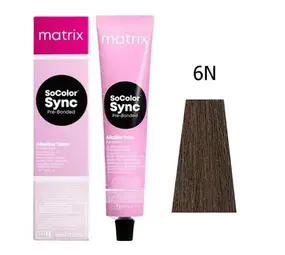 Matrix Matrix - SoColor Sync Pre-Bonded Alkaline Toner -6N 90ml