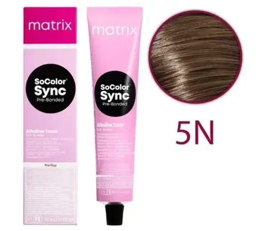 Matrix Matrix - SoColor 5N Licht Bruin Natuur - 90ml