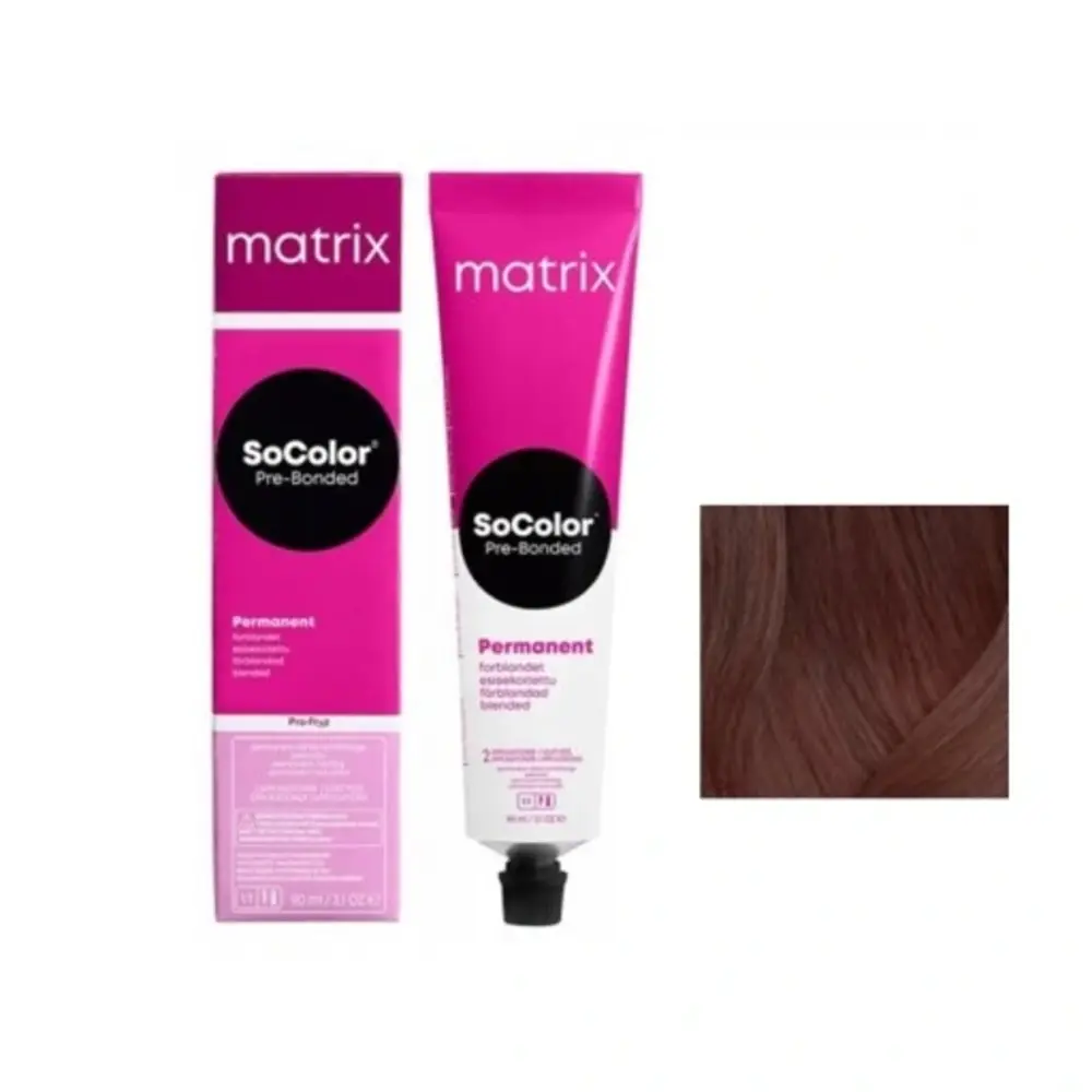 Matrix Matrix - SoColor 4MV Midden Bruin Mocha Violet - 90ml Matrix Matrix - SoColor 4MV Midden Bruin Mocha Violet - 90ml
