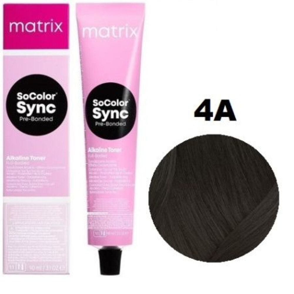 Matrix Matrix - SuperSync Pre-Bonded - 4A/4.1 Midden Bruin As - 90ml