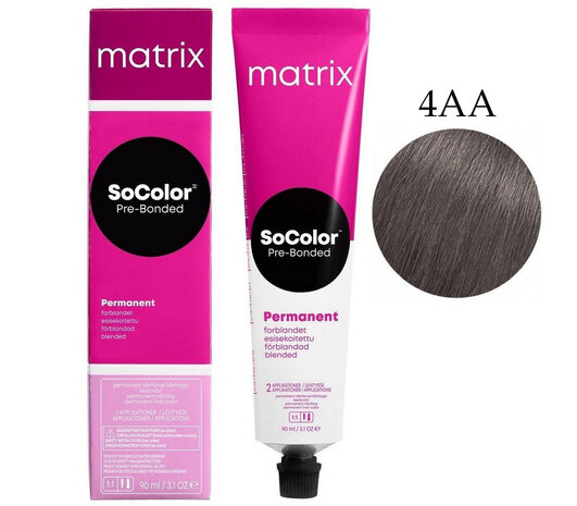 Matrix Matrix Socolor 4AA medium brown asch asch 90 ml