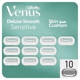 Gillette Gillette Venus Deluxe Smooth Sensitive - 10 stuks Gillette Gillette Venus Deluxe Smooth Sensitive - 10 stuks
