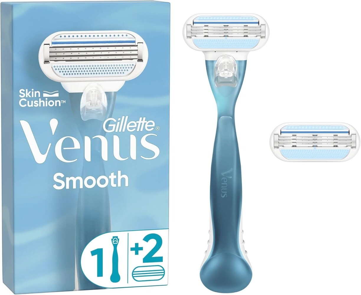 Gillette Gillette Venus Smooth Scheermes met 2 mesjes