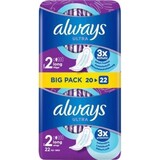 Always Always Ultra Night Maandverband met vleugels - 20+2 stuks Always Always Ultra Night Maandverband met vleugels - 20+2 stuks